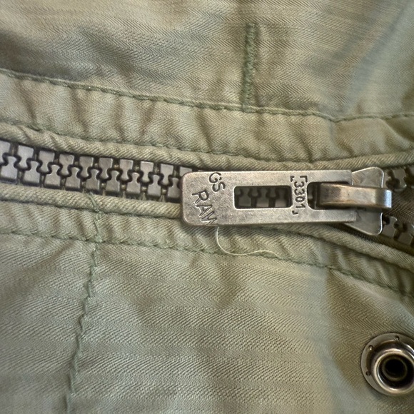G-Star Y2K S vintage green/Khaki Hooded Utility Jacket GUC - Picture 15 of 16